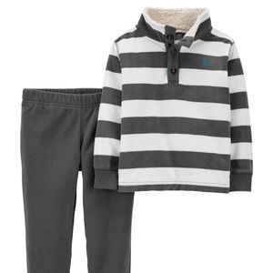 Carter’s two piece pullover fleece 3M